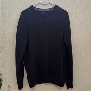 Croft & Barrow Men’s Knit Sweater Brown, Size M, Good Condition